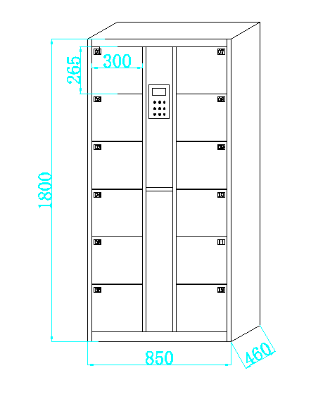 微信储物柜设计